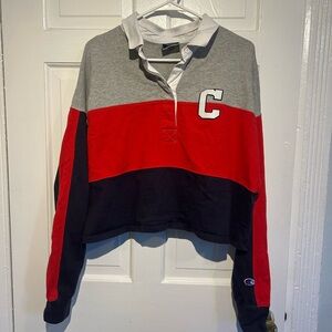 Champion striped polo shirt